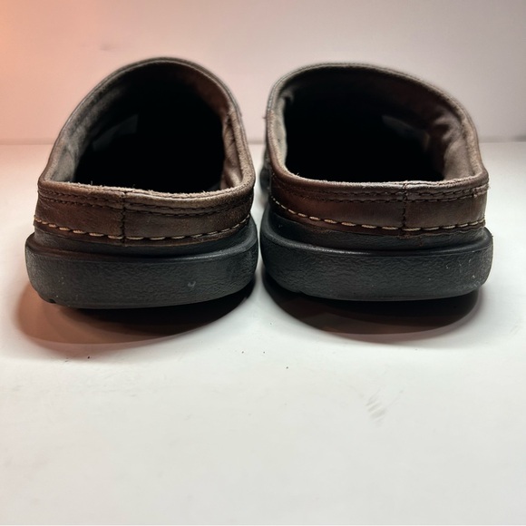Crocs Men’s Will Clog Brown leather, Size 7. - Picture 9 of 13